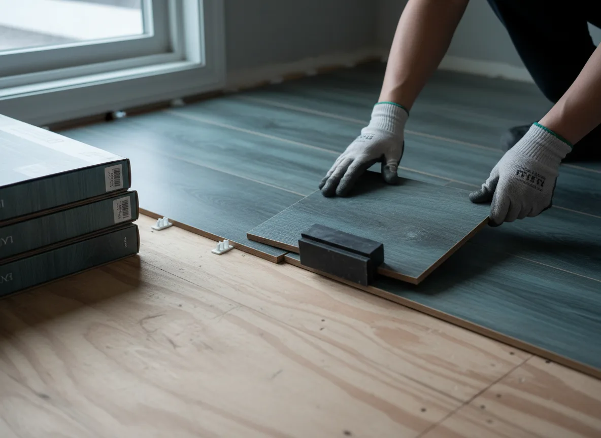 Luxury Vinyl Plank Installation company in Valier, IL